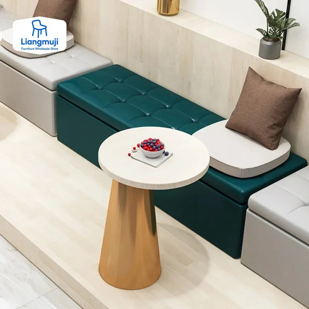 Living Room Shoe Changing Bench Stool Storage
