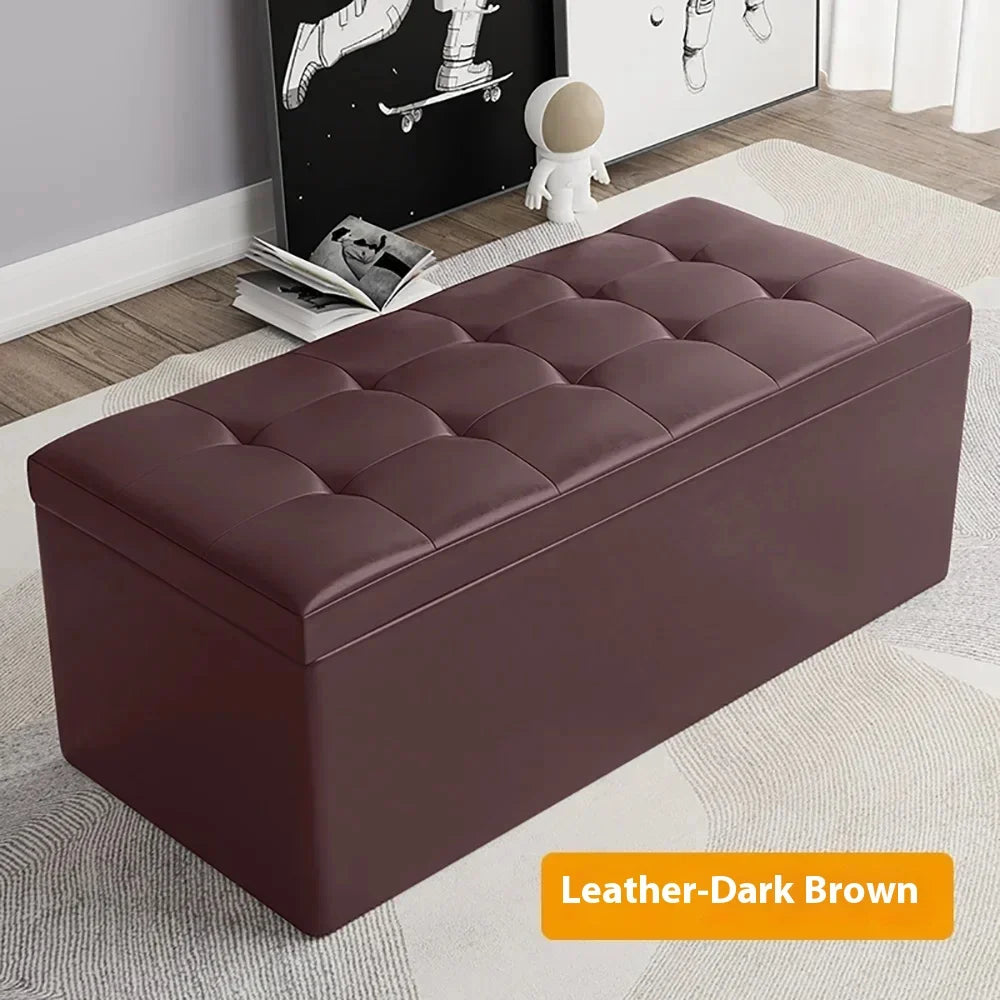 Living Room Shoe Changing Bench Stool Storage