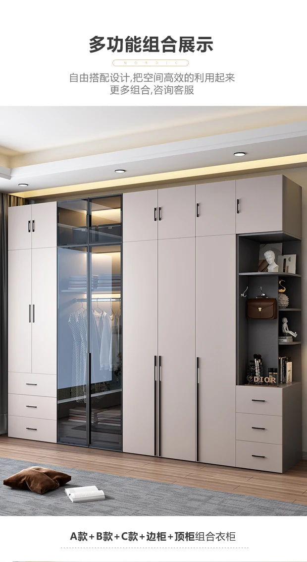 Housekeeper on wall multifunctional storage