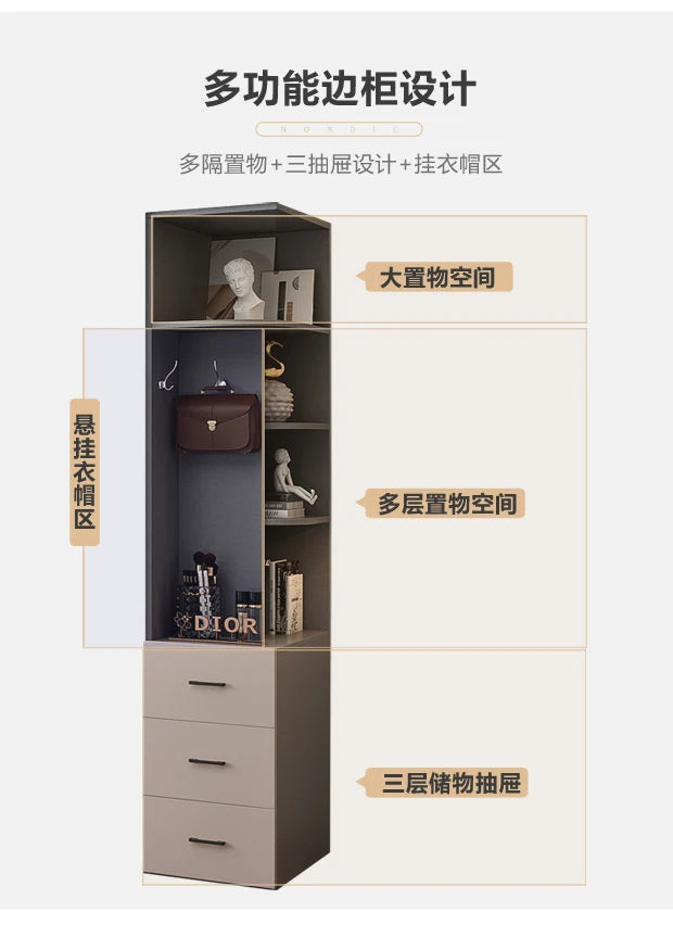 Housekeeper on wall multifunctional storage