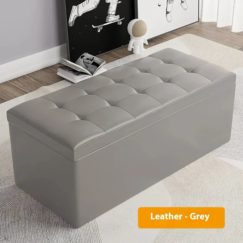 Living Room Shoe Changing Bench Stool Storage