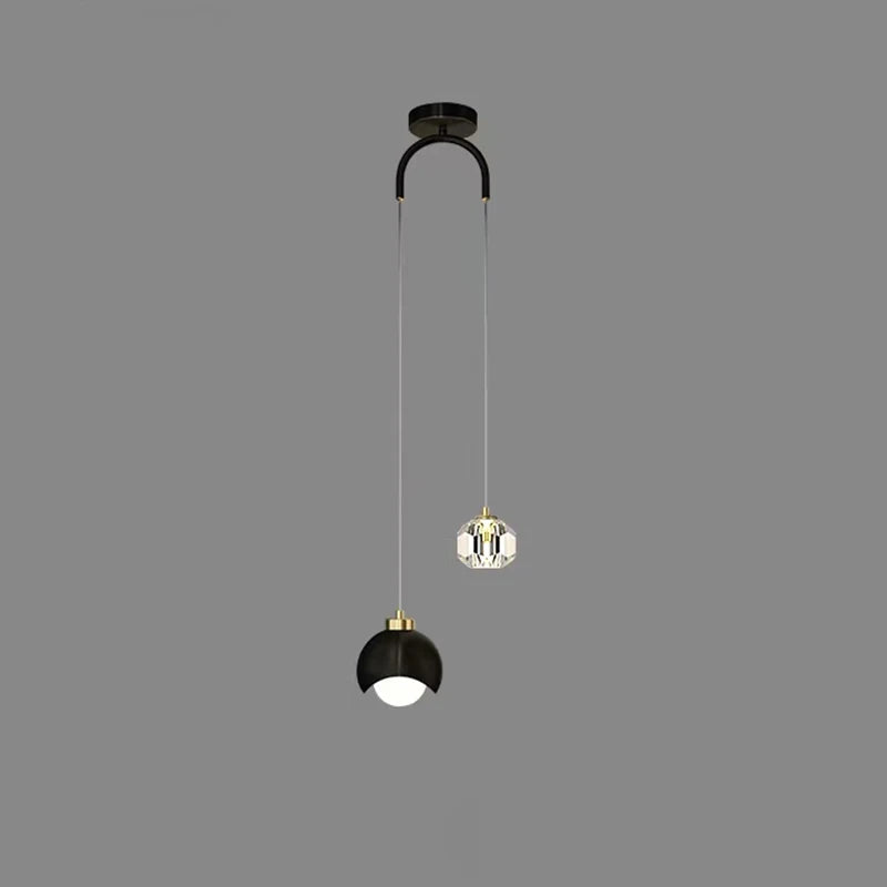 Modern Simple Crystal Pendant Light
