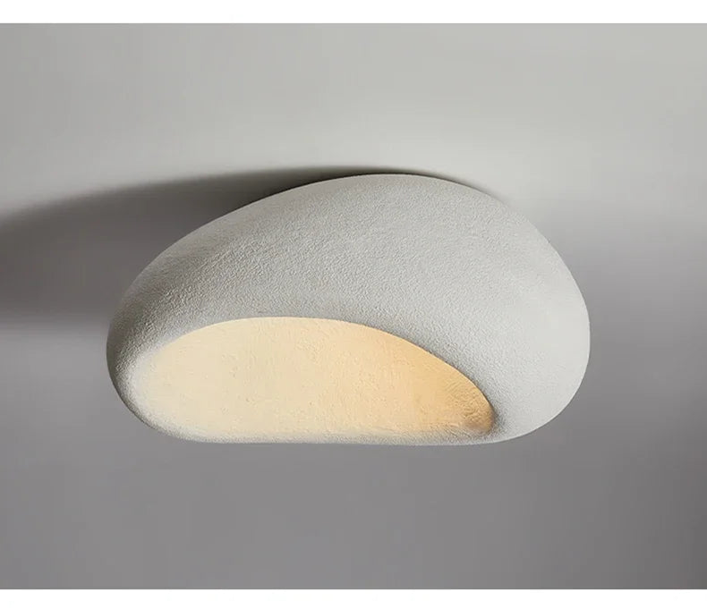 Modern Wabi Sabi Led Ceiling Lamp Living