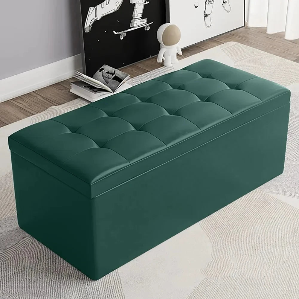 Living Room Shoe Changing Bench Stool Storage