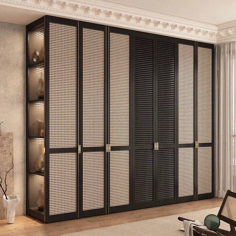 Nordic Orgnizer Wood Wardrobes