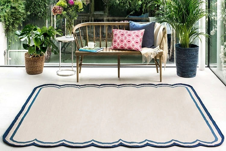 Minimalist Irregular Living Room Decoration Carpet