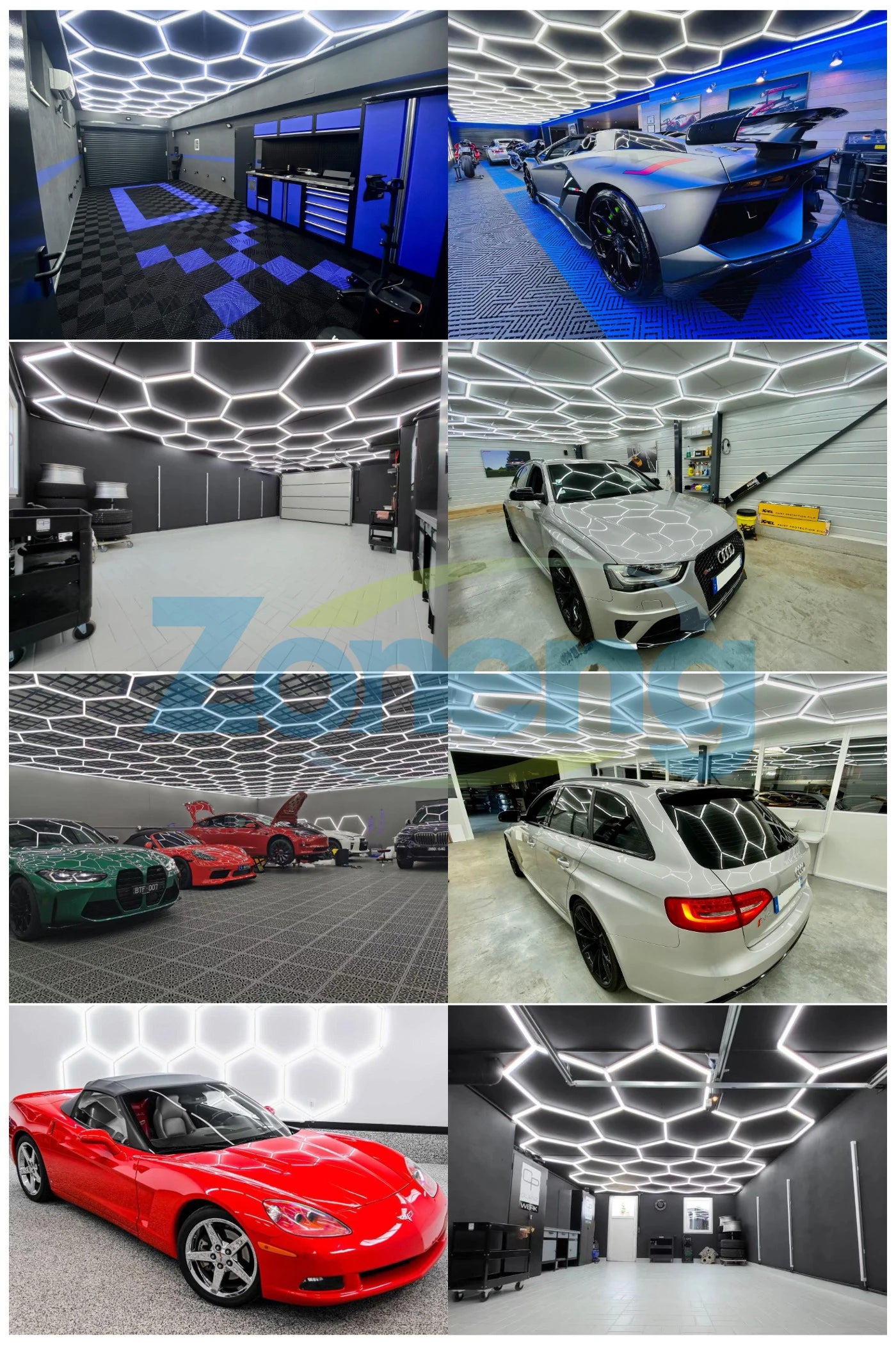 Luxury Hexagon Ceiling Lights