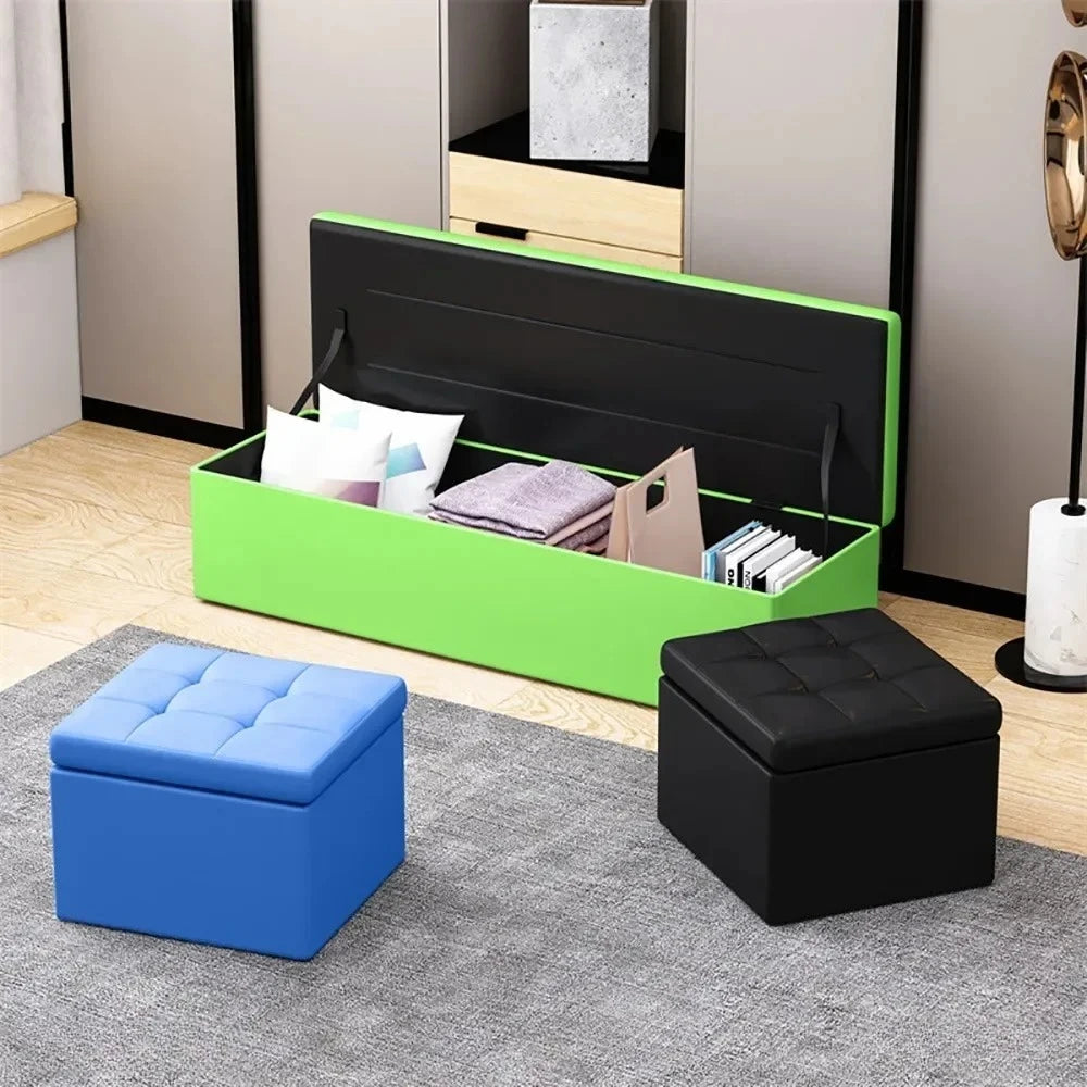 Living Room Shoe Changing Bench Stool Storage