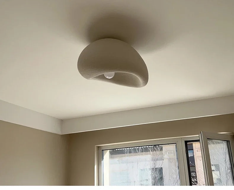 Modern Wabi Sabi Led Ceiling Lamp Living