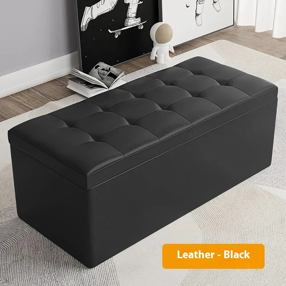 Living Room Shoe Changing Bench Stool Storage