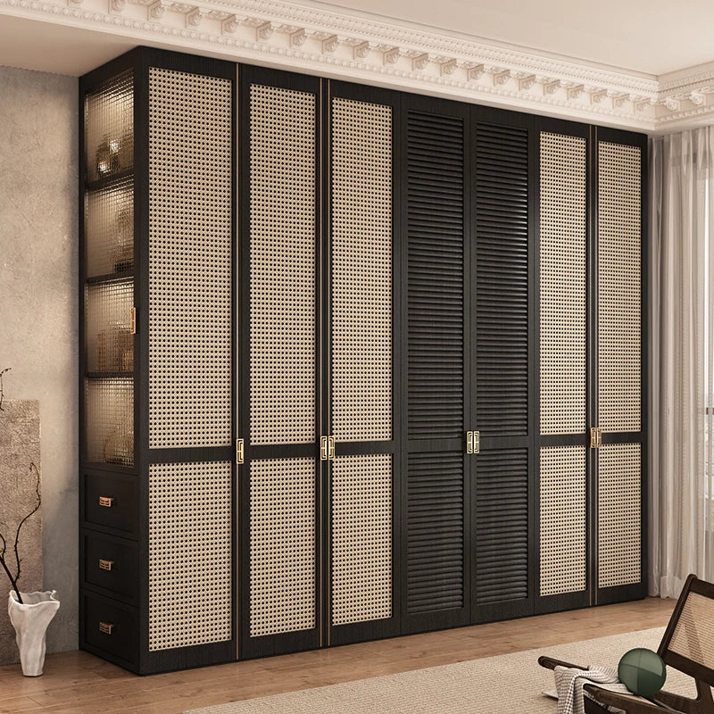 Nordic Orgnizer Wood Wardrobes