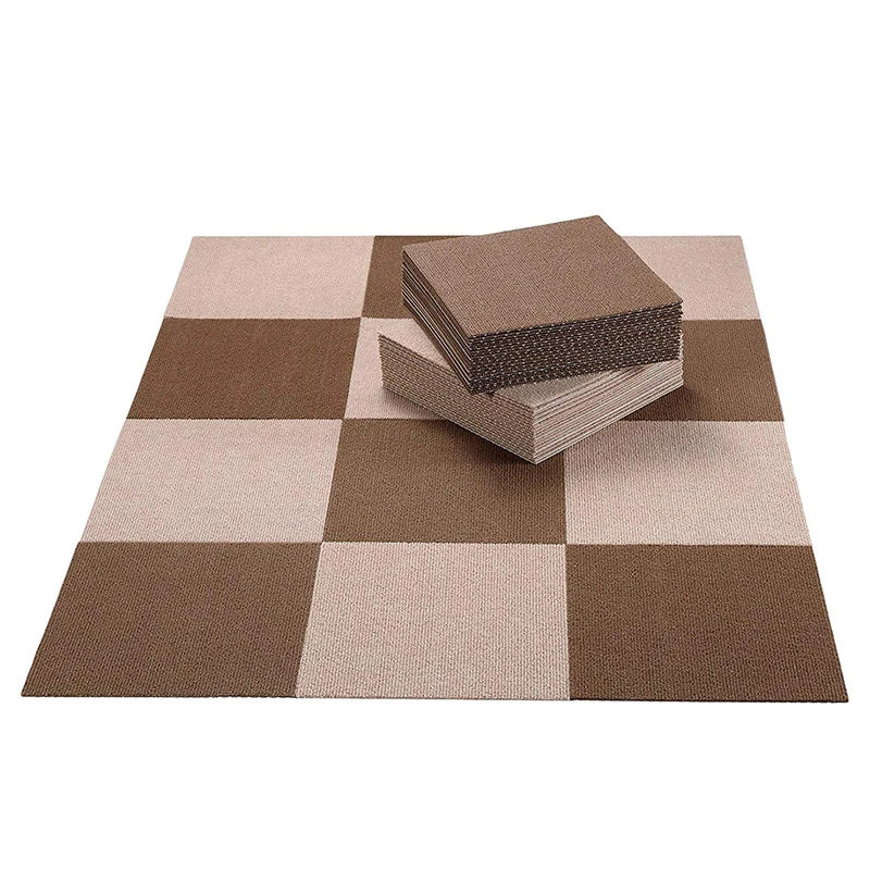 1/10/20/30/40pcs Floor Tiles Sticker Square Rug
