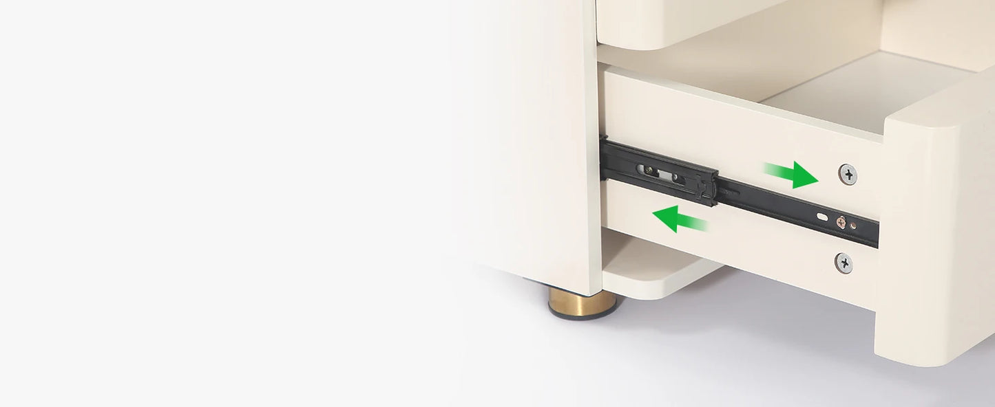 Nightstands, 2-Drawer Modern Night Stand
