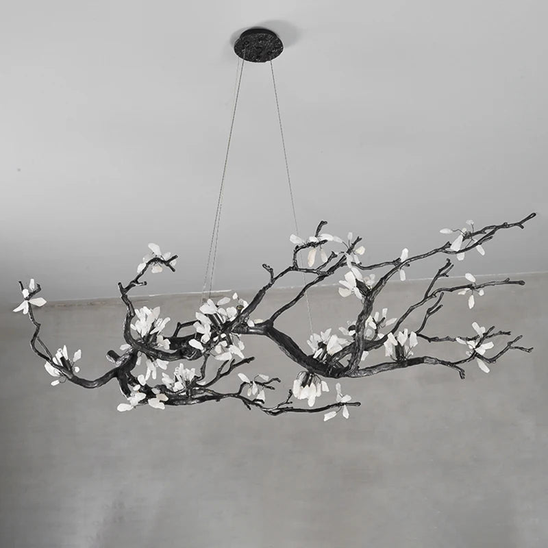 New All Copper LED Creative Branch Chandelier