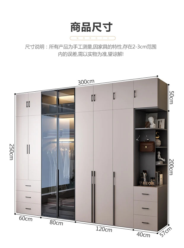 Housekeeper on wall multifunctional storage