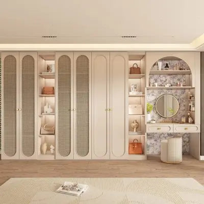 Nordic Orgnizer Wood Wardrobes