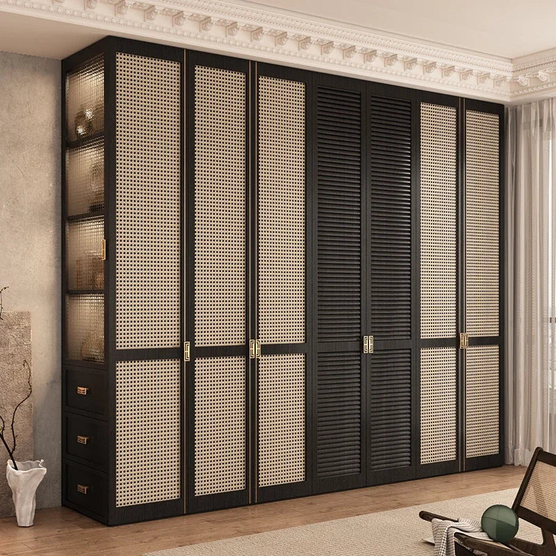 Nordic Orgnizer Wood Wardrobes