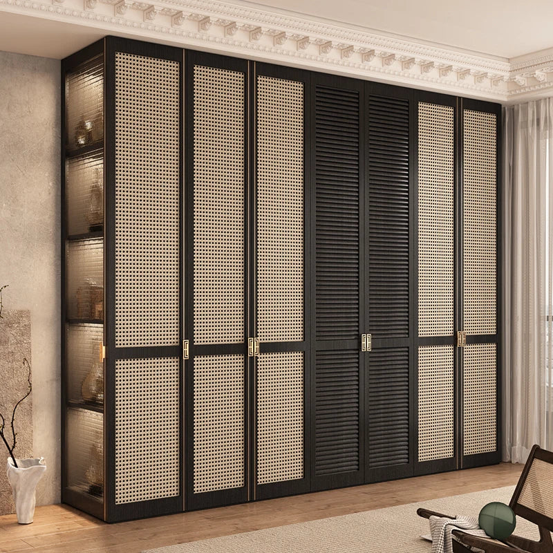 Nordic Orgnizer Wood Wardrobes
