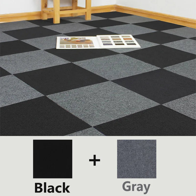 1/10/20/30/40pcs Floor Tiles Sticker Square Rug