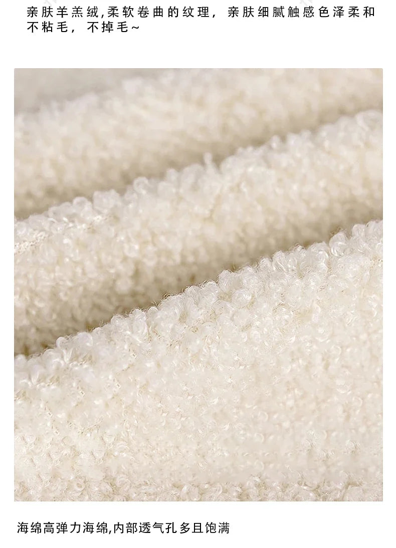 Dice Storage Ottoman, Faux Sheepskin Stool Kids