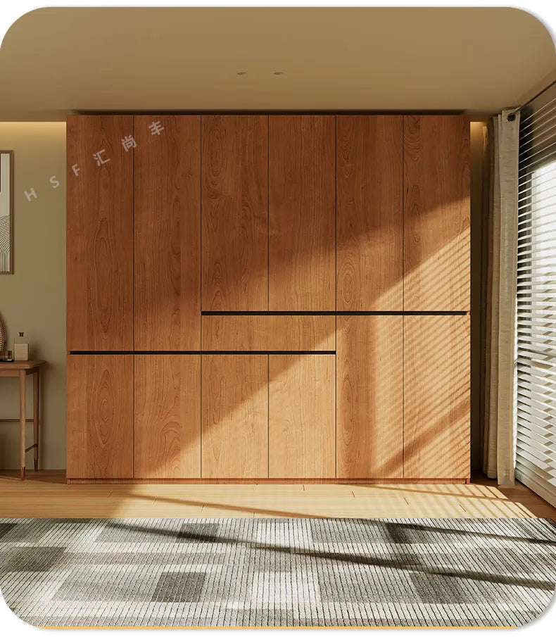 Custom-made Solid Wood Wardrobe New Oak