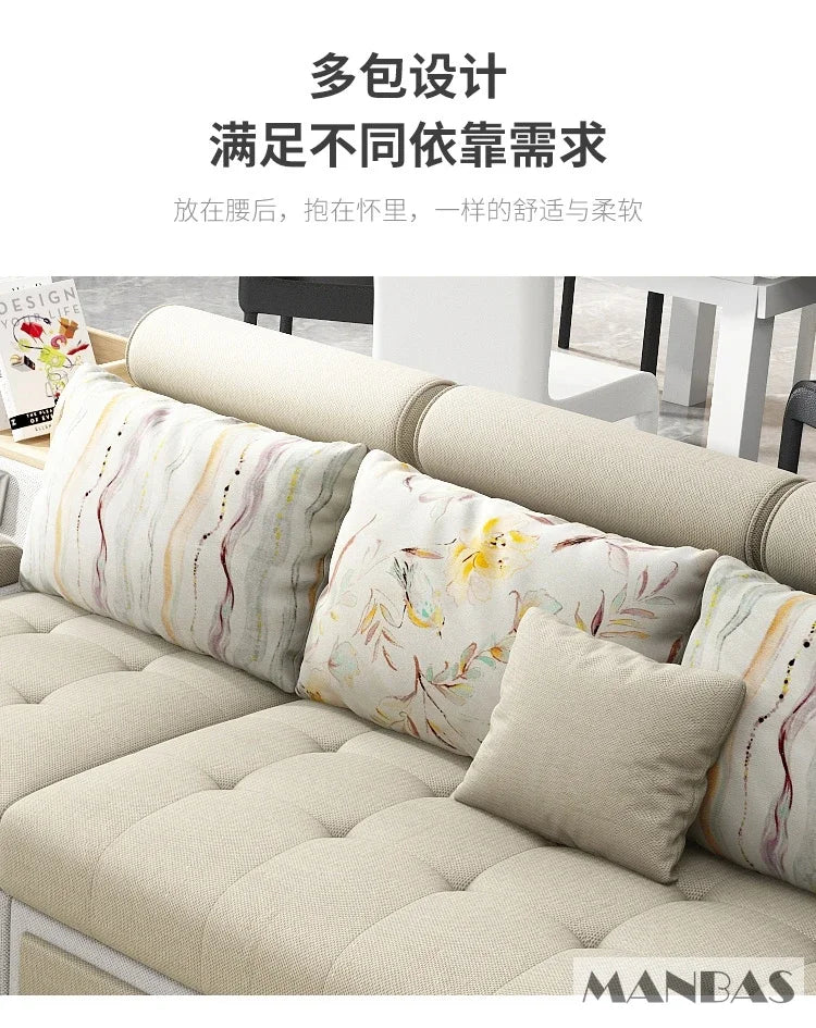 Linlamim Fabric Sofa Set Furniture Living Room