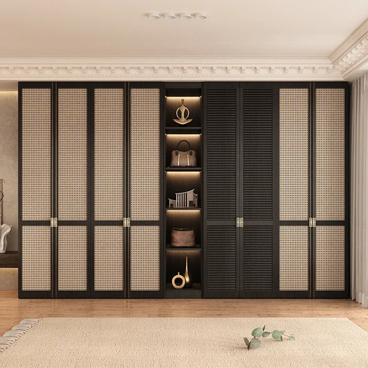 Nordic Orgnizer Wood Wardrobes