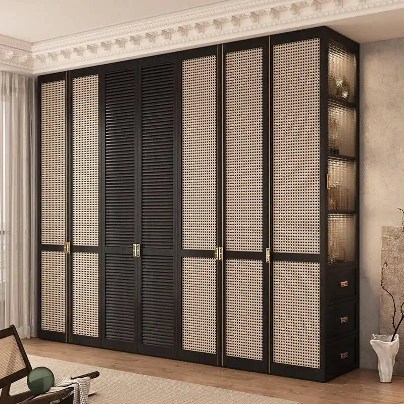 Nordic Orgnizer Wood Wardrobes
