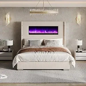 AMERLIFE Modern Queen Size Bed Frame