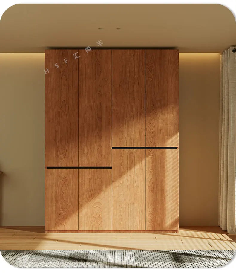 Custom-made Solid Wood Wardrobe New Oak