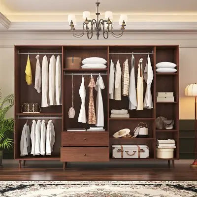 Nordic Orgnizer Wood Wardrobes