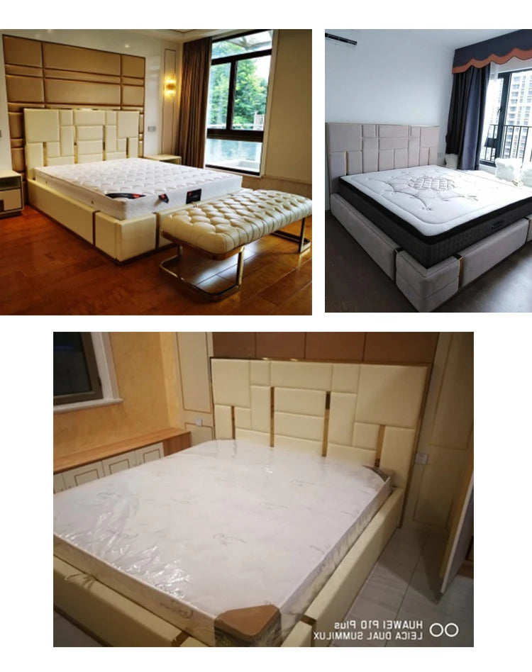 Latest Design Bedroom Set Modern Ottoman Pattern