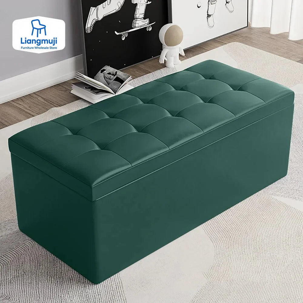 Living Room Shoe Changing Bench Stool Storage