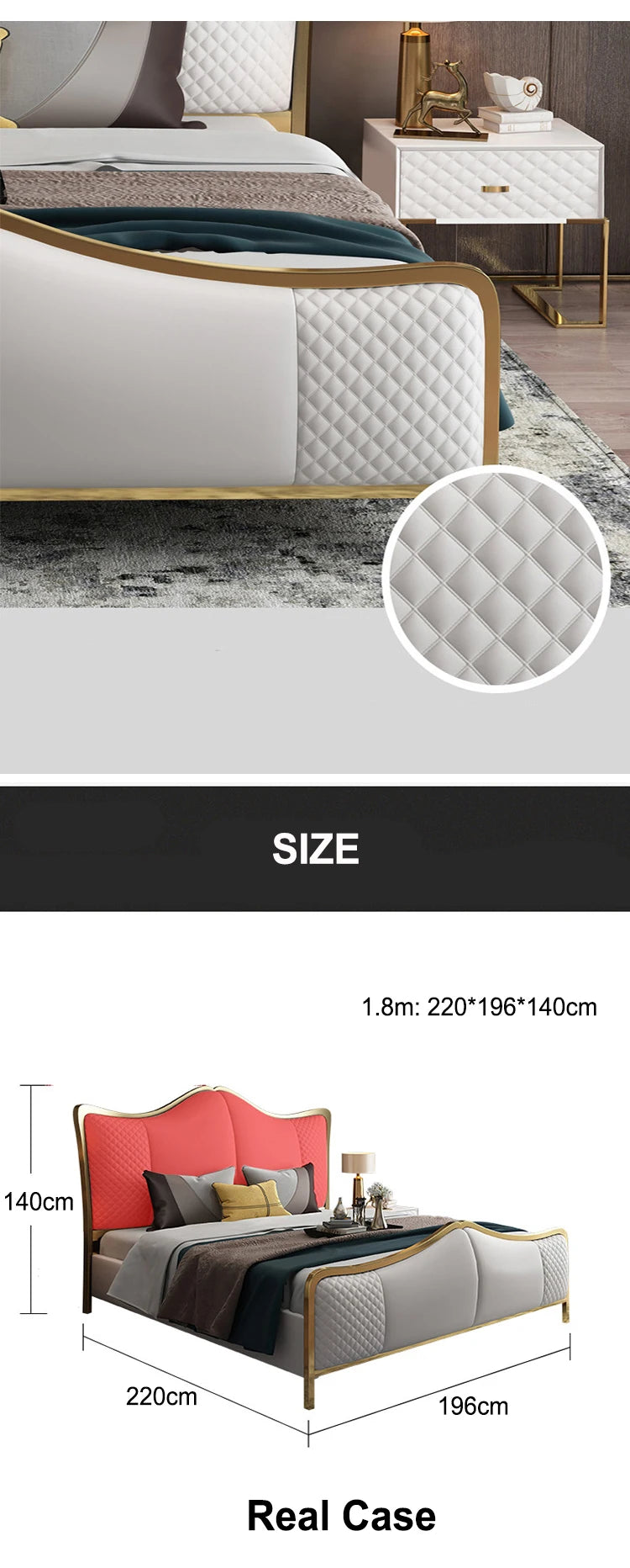 offer bedroom set modern luxury ottoman