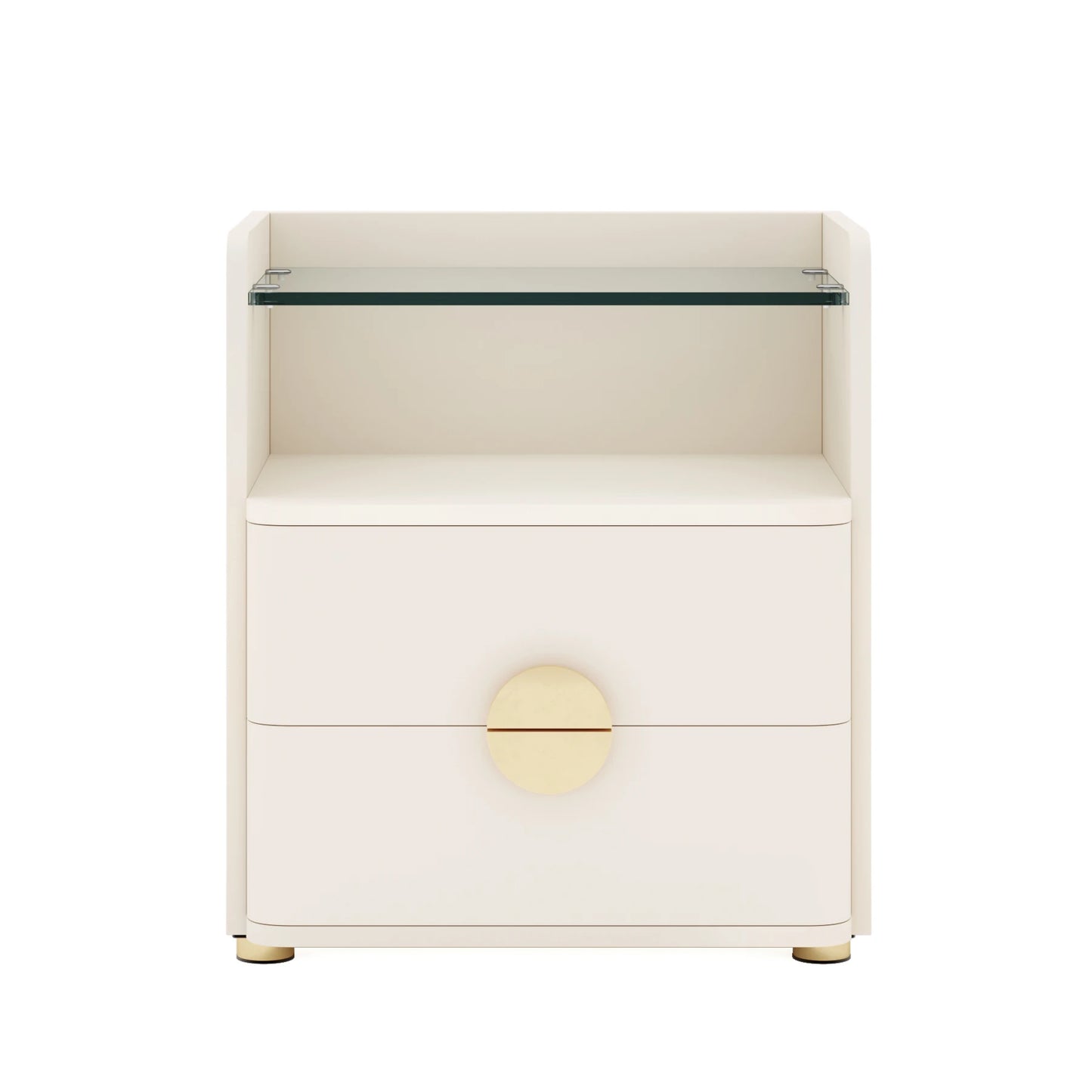 Nightstands, 2-Drawer Modern Night Stand