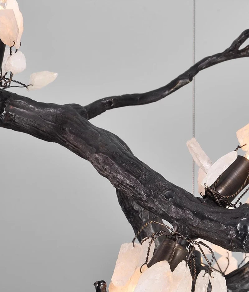 New All Copper LED Creative Branch Chandelier
