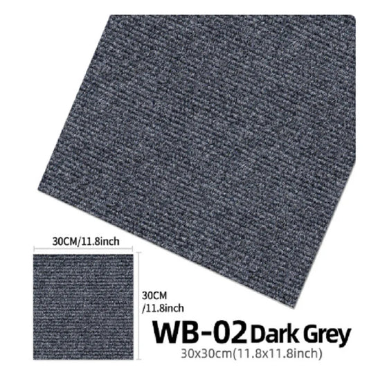 1/10/20/30/40pcs Floor Tiles Sticker Square Rug