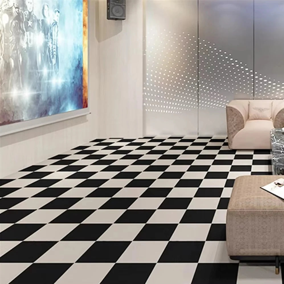 1/10/20/30/40pcs Floor Tiles Sticker Square Rug