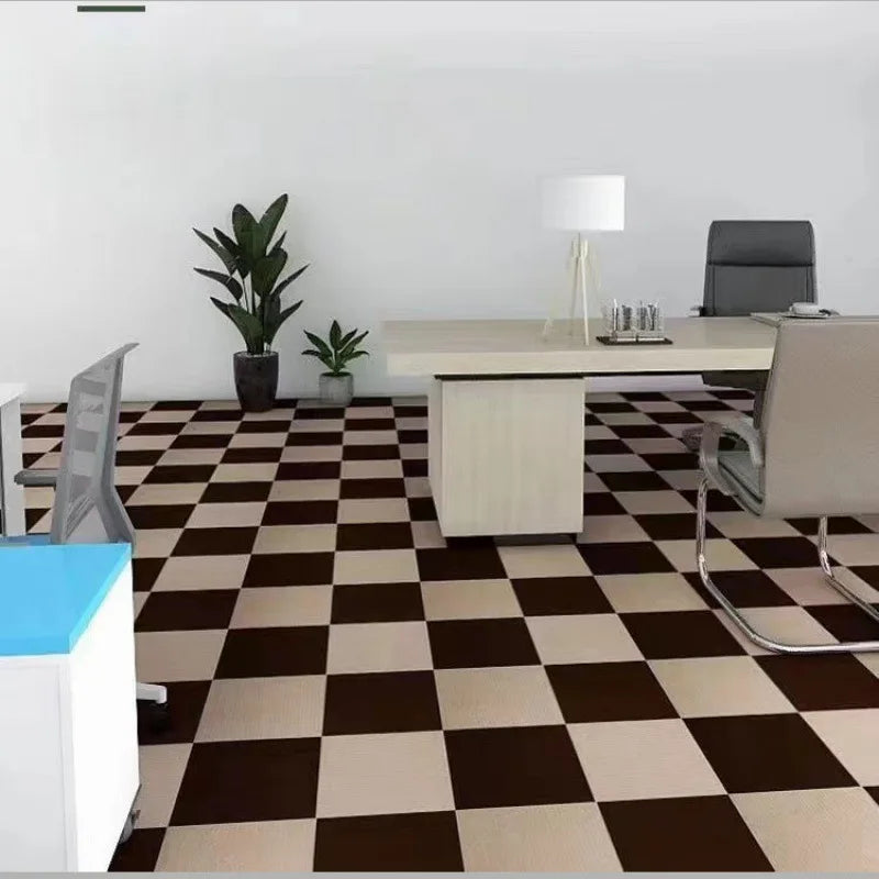 1/10/20/30/40pcs Floor Tiles Sticker Square Rug