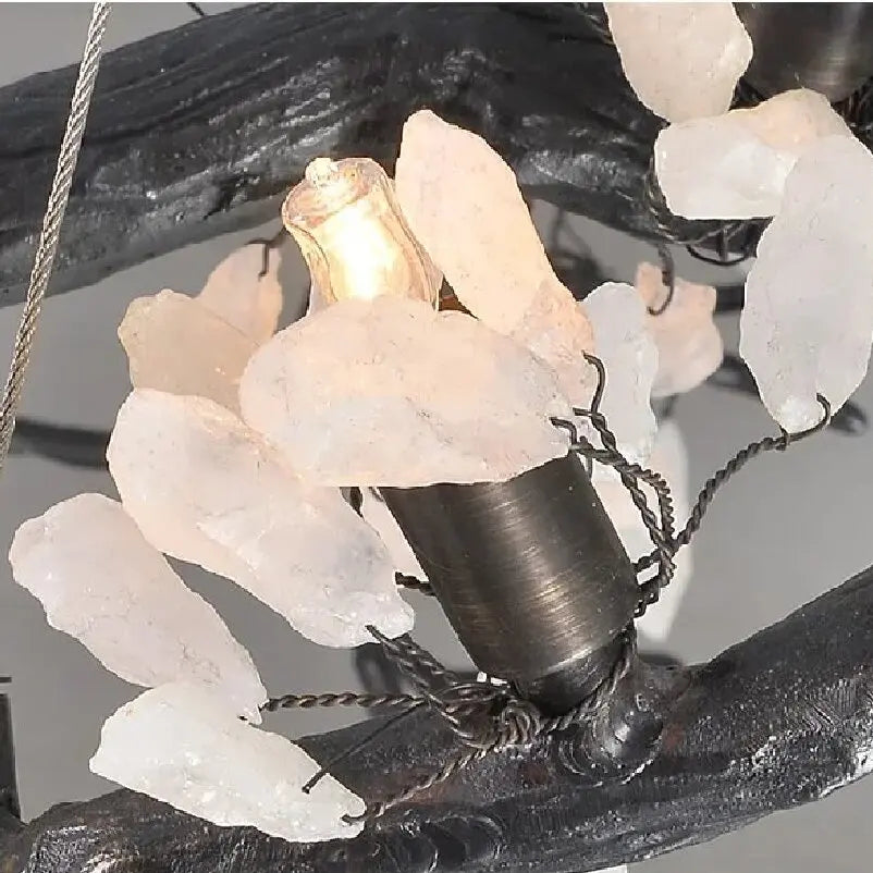 New All Copper LED Creative Branch Chandelier