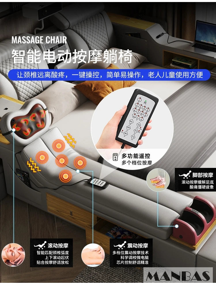 MANBAS Tech Smart Bed
