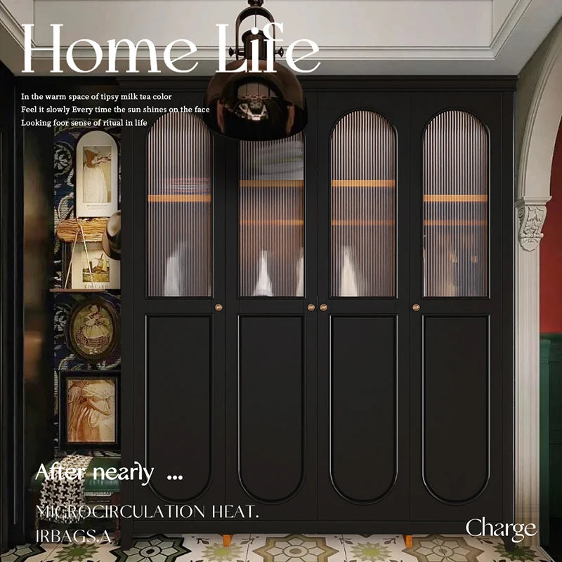 Nordic Orgnizer Wood Wardrobes