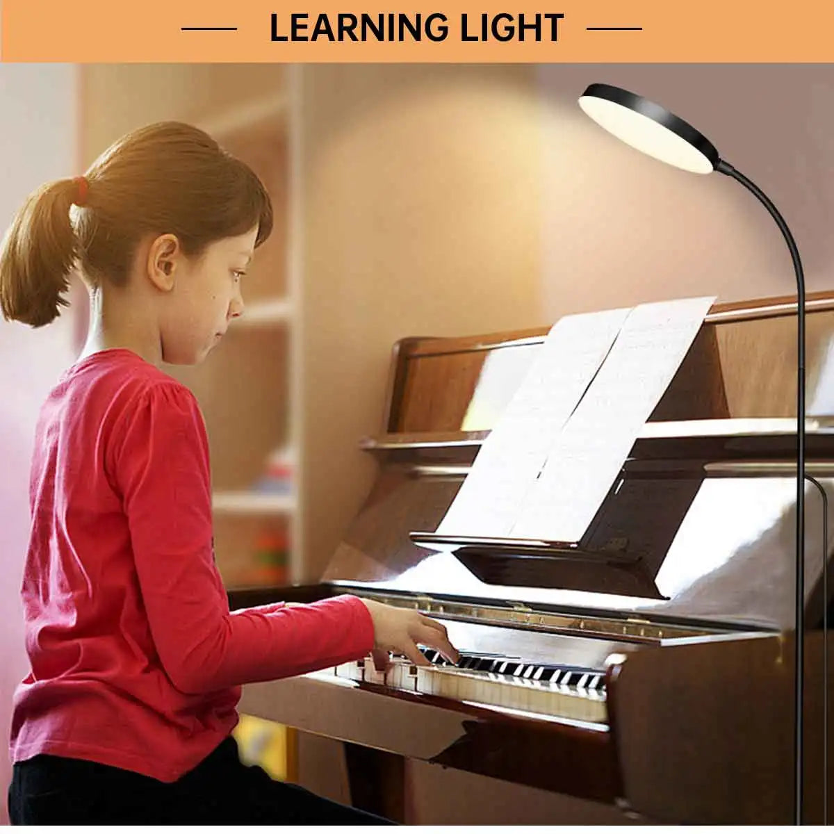 LED Floor Lamp Changeable Reading Lamp