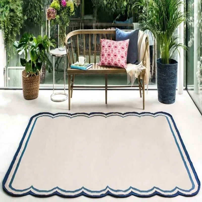Minimalist Irregular Living Room Decoration Carpet