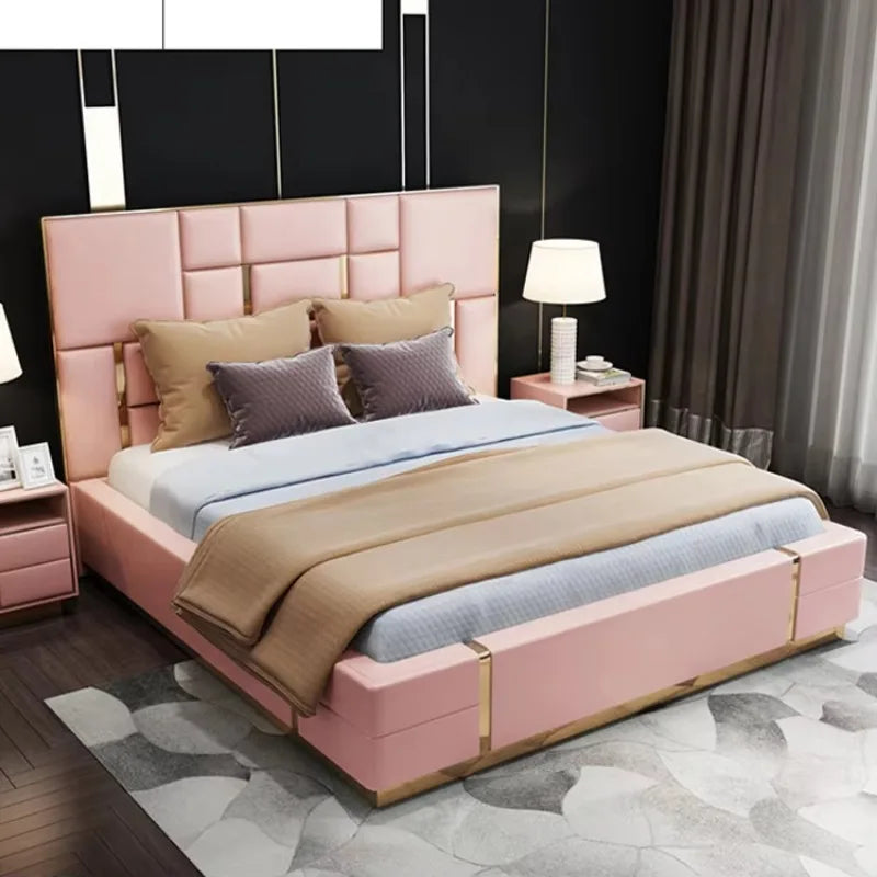 Latest Design Bedroom Set Modern Ottoman Pattern