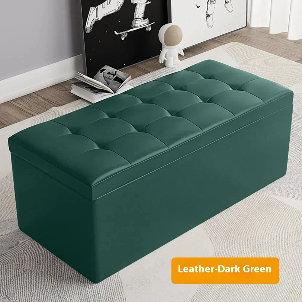 Living Room Shoe Changing Bench Stool Storage