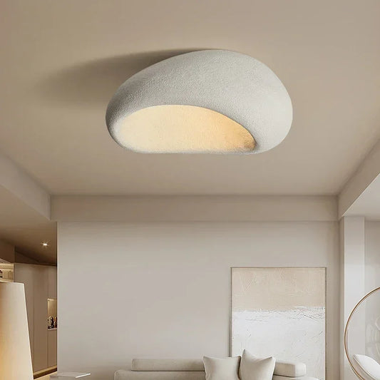 Modern Wabi Sabi Led Ceiling Lamp Living
