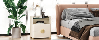 Nightstands, 2-Drawer Modern Night Stand