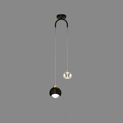 Modern Simple Crystal Pendant Light