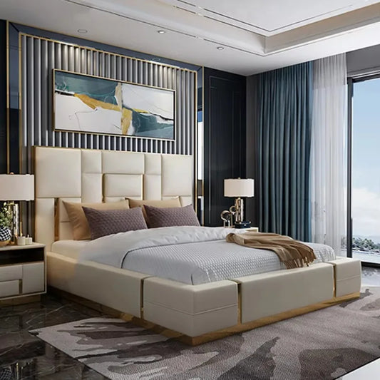 Latest Design Bedroom Set Modern Ottoman Pattern